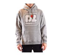 Dsquared2, ,Sweatshirts & Hoodies ,Uomo ,Grigio ,L Felpe col cappuccio