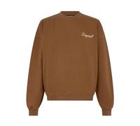 Dsquared2, ,Sweatshirts & Hoodies ,Uomo ,Marrone ,XL D2 Signature Relax Fit Crewneck