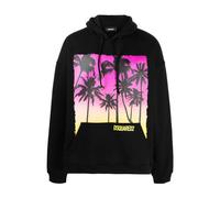 Dsquared2, ,Sweatshirts & Hoodies ,Uomo ,Nero ,L Herca Fit Hoodie