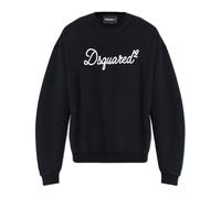 Dsquared2, ,Sweatshirts & Hoodies ,Uomo ,Nero ,S Felpe ricamato