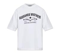 Dsquared2 - T-shirt bianca con logo - - Tops - Uomo - Bianco - L