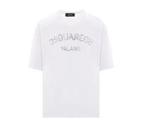 Dsquared2 - T-Shirt Casual 100 - - Tops - Uomo - Bianco - L