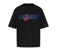 Dsquared2 - T-shirt con logo del marchio - - Tops - Uomo - Nero - S