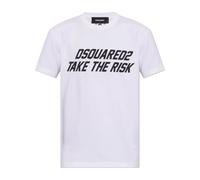 Dsquared2 - T-Shirt con Logo - - Tops - Uomo - Bianco - L