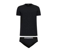 Dsquared2 - T-shirt e Slip Logo-print - - Underwear - Uomo - Nero - L