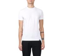 Dsquared2 T-shirt maniche corte con logo all over bianco L
