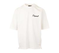 Dsquared2, ,Tops ,Uomo ,Bianco ,L T-shirt con ricamo Girocollo Maniche corte