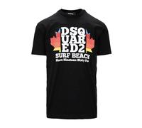 Dsquared2 - T-Shirt Slip-On - - Tops - Uomo - Nero - S