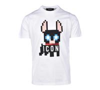 Dsquared2 - T-Shirt - - Tops - Uomo - Bianco - S