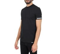 Dsquared2, ,Tops ,Uomo ,Nero ,S T-shirt Underwear con scollo rotondo