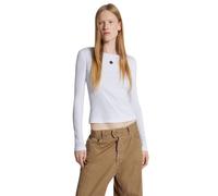 Dsquared2, ,Tops ,Donna ,Bianco ,M D2 Cotton T-Shirt