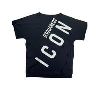 Dsquared2, ,Tops ,Donna ,Nero ,L Abito Logato Icon Dsquared2