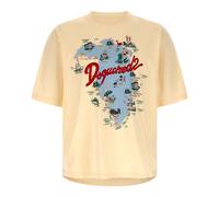 Dsquared2, ,Tops ,Uomo ,Beige ,L T-Camicie