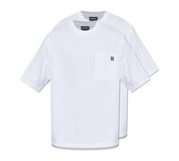 Dsquared2, ,Tops ,Uomo ,Bianco ,2XL Confezione da due T-shirt con taschino