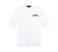 Dsquared2, ,Tops ,Uomo ,Bianco ,M Iconica Magliette in Jersey Bianco