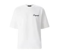 Dsquared2, ,Tops ,Uomo ,Bianco ,S Signature Loose Fit T-Shirt