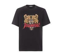 Dsquared2, ,Tops ,Uomo ,Nero ,M T-Camicie