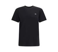 Dsquared2, ,Tops ,Uomo ,Nero ,S Iconica T-shirt in cotone con scollo a costine
