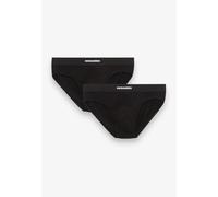DSQUARED2 Twin Pack Brief DCX200070 (IT, Testo, S, Regular, Regular, 001- Nero)