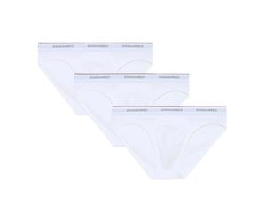 Dsquared2, ,Underwear ,Uomo ,Bianco ,XL Set biancheria intima bianca Stile comfort