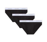 Dsquared2, ,Underwear ,Uomo ,Nero ,L Slip in Cotone Stretch 3 Pezzi