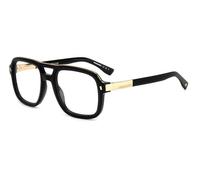 Dsquared2 Uomo D2 0087 2M2 Montature da vista Plastica Oro / Nero Squadrata