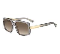 Occhiali da sole Dsquared2 D2 0120/s cod. colore kb7/ha Uomo Squadrata Grigio