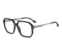 Dsquared2 Uomo D2 0123 ANS Montature da vista Acetato Nero Squadrata
