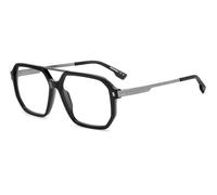 Dsquared2 Uomo D2 0123 ANS Montature da vista Acetato Nero Squadrata