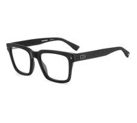 Dsquared2 Uomo Dsquared2 ICON 0013 003 Montature da vista Acetato Nero-opaco Squadrata