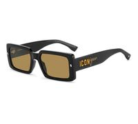 Occhiali da Sole Dsquared2 ICON 0029/S Black yellow 55/19/145 Uomo