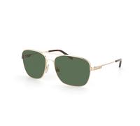 Dsquared2 Uomo Pilota Sonnenbril Le DQ0108S 28N Oro/Verde Nuovo+Astuccio