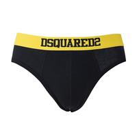 DSQUARED2 yellow elastic black brief - nero, l