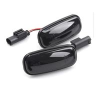 DSSJDKH Indicatori Direzione Per Land Per Rover Per Discovery 2 Per Defender Td5 Per Freelander 1 Indicatore Di Direzione Dinamico Laterale A LED Lampada Segnalazione(Dynamic Smoked)
