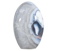 dssmboom Irregolare Self-Stand Agat Pietra Decorazione per il tavolo della casa, campione minerale di cristallo lucido per la guarigione Reiki, 2-2,5 lb