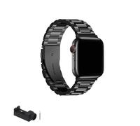 Dstarymnix Cinturino per Apple Watch Strap, Stainless Steel Band regolabile pour Apple Watch, SE, Series 10 9 8 7 6 5 4 3 2 1 SE2, cinturino metallico uomo donna elegante e sportivo (42/44/545/46mm)