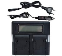 DSTE 1.5A LCD Batteria Caricatore per Canon BP-A30, BP-A60, BP-A90, EOS C200, C200B, XF705 4K UHD, C220B, C300 Mark II Cinema