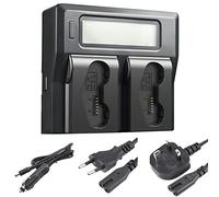 DSTE 1.5A Rapido Caricatore con LCD display compatibile con Nikon EN-EL18, EN-EL18d, D4, D4S, D5, D6, Z9