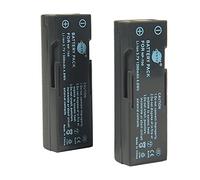 DSTE - 2 batterie agli ioni di litio NP-700 compatibili per fotocamera digitale Konica Minolta DG-X50-S DiMAGE X50 X60 Optio Z10 Samsung L77 Sanyo Xacti VPC-A5 D-LI72 Sanyo DB-L30 DB-L30A Samsung SLB
