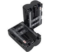 DSTE 2 batterie agli ioni di litio NP-FM500H (2300 mAh/7,4 V) compatibili con Sony A300, A350, A700, Alpha A58, Alpha A99