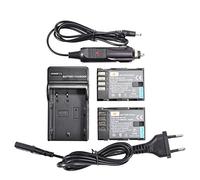 DSTE 2 batterie e caricabatterie rapido doppio USB compatibile con Panasonic DMW-BLF19 DMW-BLF19E DMC-GH3 DMC-GH4 LUMIX G9 DC-G9 DC-G9GK-K LUMIX G9