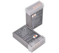 DSTE - 2 batterie ricaricabili BLS-5 agli ioni di litio, compatibili con Olympus E-400 E-410 E-420 E-450 E-600 E-620 E-P1 E-P2 E-PL5 E-PL6 E-PL7 E-PM1 E-PM2 E-M10 E-PLE15 Stylus 1 fotocamera digitale