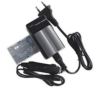 DSTE 2-pacco EN-EL3E Ricambio Batteria + DC11E Caricabatteria Compatibile per Nikon D30 D50 D70 D70S D80 D90 D100 D200 D300 D300S D700