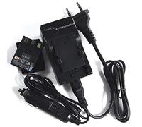 DSTE 2-pacco NB-3L Batteria + Caricabatteria Compatible per Canon PowerShot SD10 SD100 SD110 SD20 SD500 SD550