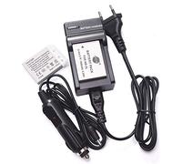DSTE 2-Pacco NB-5L Batteria + Caricabatteria Compatibile per Canon PowerShot S100 SD700 SD800 SD850 SD870 SD880 SD900 SD950 SD970 SD990 SX200 SX210 SX220