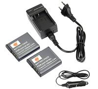 DSTE 2-pacco NP-BG1 Batteria + Caricabatteria per Sony DSC-H10 DSC-H20 DSC-H50 DSC-H70 DSC-H90