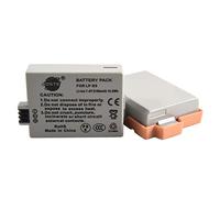 DSTE 2-Pacco Ricambio Batteria Compatibile per Canon LP-E5 EOS 450D 500D 1000D Kiss F X2 X3 Rebel XS XSi T1i