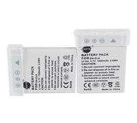 DSTE 2-Pacco Ricambio Batteria Compatibile per Nikon EN-EL8 Coolpix P1 P2 S1 S2 S3 S5 S6 S7 S8 S9 S50 S51 S52 Cool-Station MV-11 MV-121