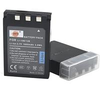 DSTE 2-Pieza Repuesto Batería Para Olympus LI-10B C-50 C-60 C-70 C-470 C-760 C-765 C-770 C-5000 C-7000 D-590 X-1 X-2 X-3 X-500 FE-200 IR-5000 Stylus 300 EU 00 410 500 600 800 810 1000