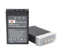 DSTE 2-Pacco Ricambio Batteria Compatibile per Olympus PS-BLS1 BLS-1 E-400 E-410 E-420 E-450 E-600 E-620 E-P1 E-P2 E-P3 E-PL1 E-PL3 E-PM1